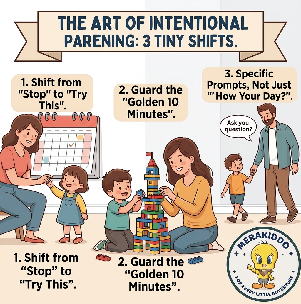 The Art of Intentional Parenting: 3 Tiny Shifts that Make a Big Difference