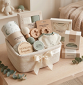 The "Pure Beginnings" Premium Organic Basket of Love