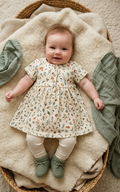 Meadow Bloom Organic Cotton Dress Set
